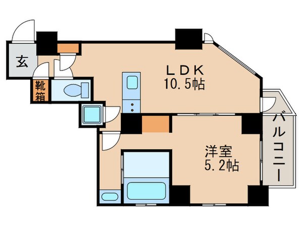 SK BUILDING-501の物件間取画像